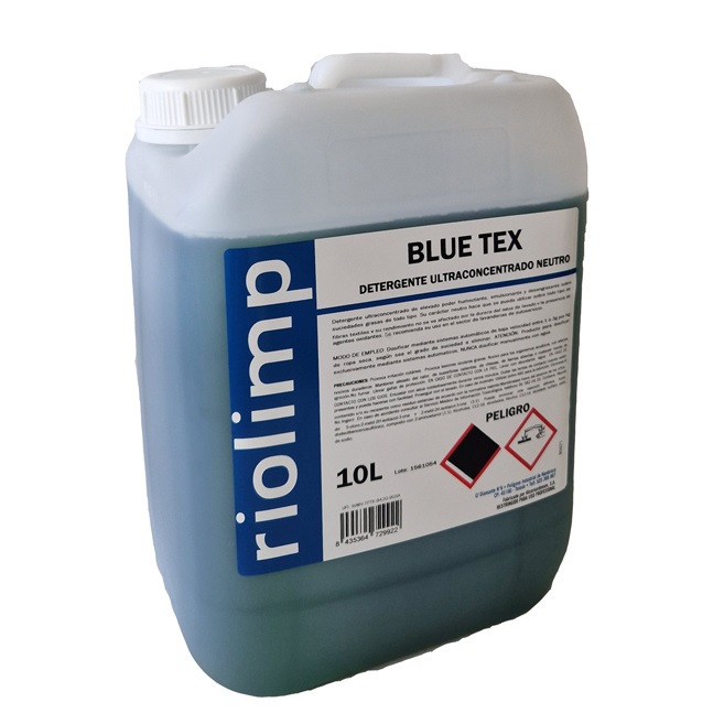 BLUE TEX 10 LTS. Detergente Ultraconcentrado. 